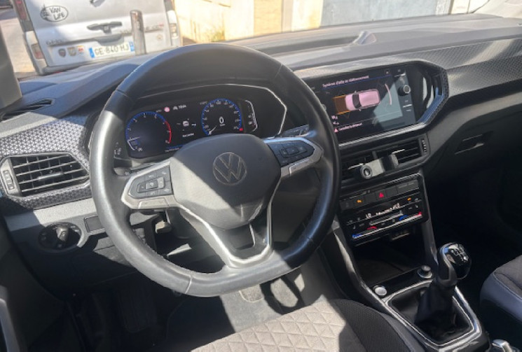 Volkswagen T-Cross 1.0TSI 110cv Style Origine france 2eme main / CAMERA / SIEGE CHAUFFANT / CARPLAY