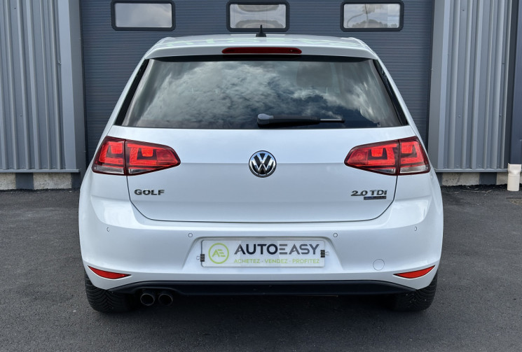 Volkswagen Golf VII 2.0 TDI CARAT DSG6 150 cv - ACC - ENTRETIEN VOLKSWAGEN