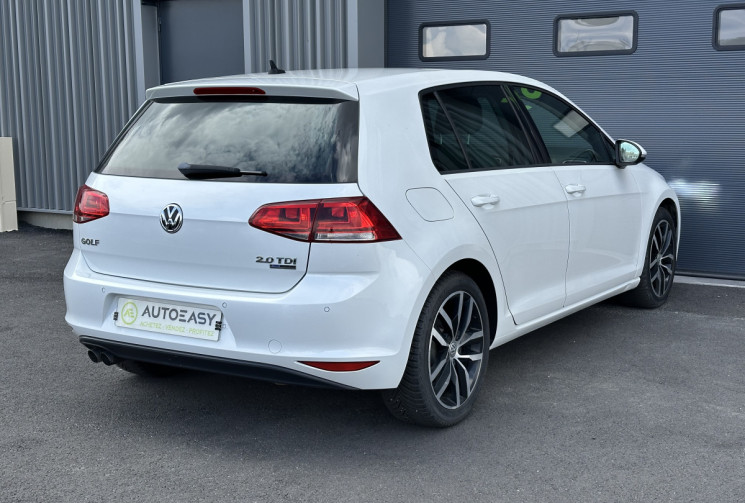 Volkswagen Golf VII 2.0 TDI CARAT DSG6 150 cv - ACC - ENTRETIEN VOLKSWAGEN