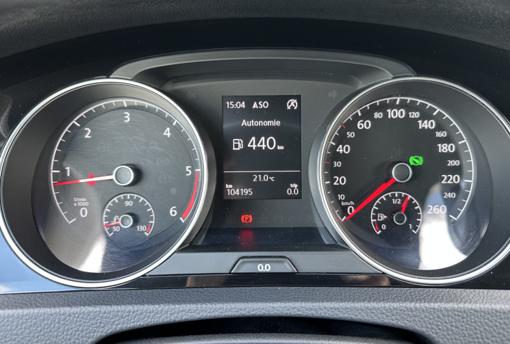 Volkswagen Golf VII 2.0 TDI CARAT DSG6 150 cv - ACC - ENTRETIEN VOLKSWAGEN
