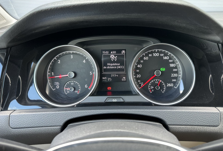 Volkswagen Golf VII 2.0 TDI CARAT DSG6 150 cv - ACC - ENTRETIEN VOLKSWAGEN