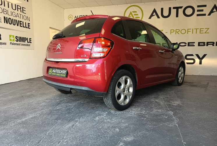 Citroën C3  II EXCLUSIVE 95cv 1.4 Vti 16v MOTEUR A CHAINE AIRBAG REMPLACÉ VEHICULE GARANTIE 6 MOIS