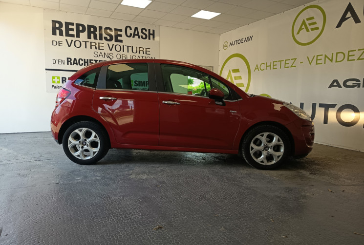 Citroën C3  II EXCLUSIVE 95cv 1.4 Vti 16v MOTEUR A CHAINE AIRBAG REMPLACÉ VEHICULE GARANTIE 6 MOIS