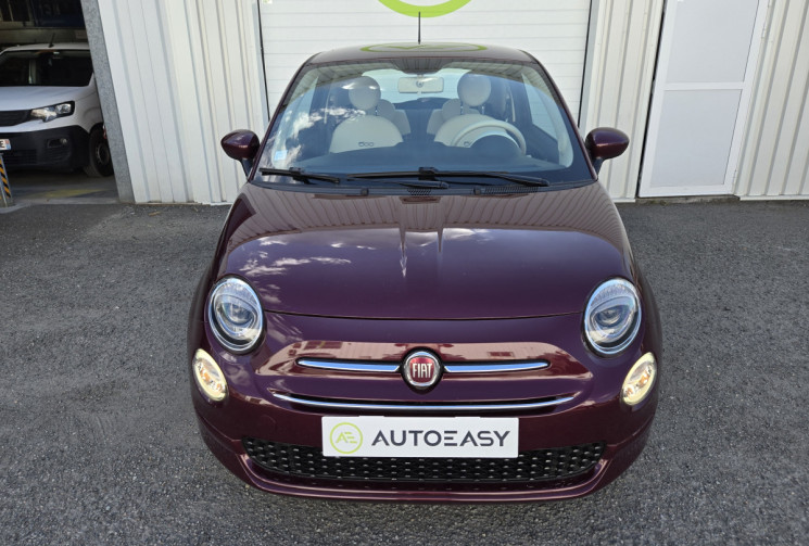 FIAT 500 1.2 8v 69ch Eco Pack Lounge * faible kilométrage* distribution neuve* carplay *            