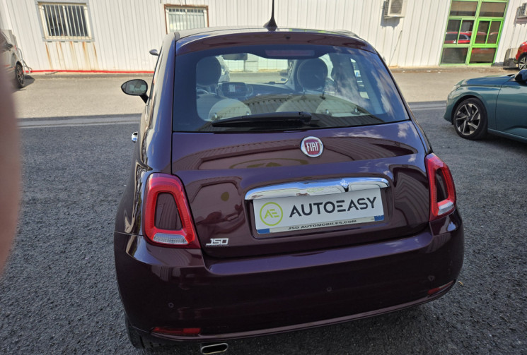 FIAT 500 1.2 8v 69ch Eco Pack Lounge * faible kilométrage* distribution neuve* carplay *            