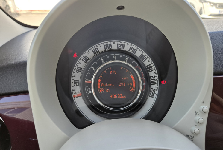 FIAT 500 1.2 8v 69ch Eco Pack Lounge * faible kilométrage* distribution neuve* carplay *            