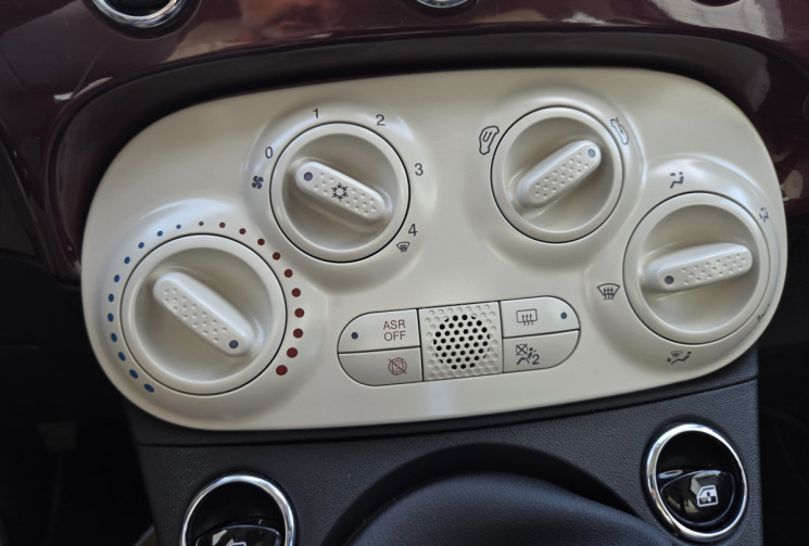 FIAT 500 1.2 69ch Eco Pack Lounge * Faible kilométrage* Distribution Neuve* Carplay