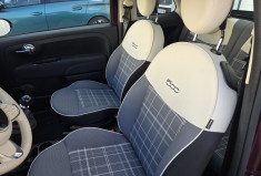 FIAT 500 1.2 8v 69ch Eco Pack Lounge * faible kilométrage* distribution neuve* carplay *            