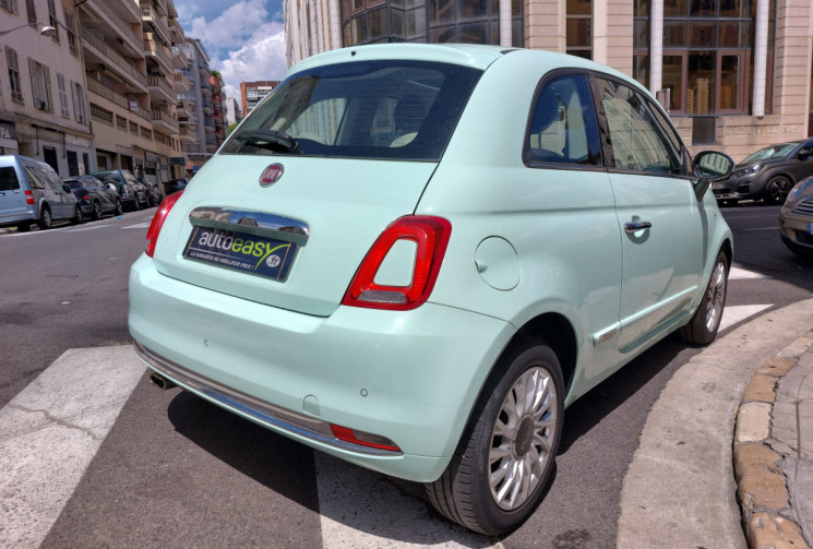 FIAT 500 1.2 MPI 69 CH LOUNGE toit pano 30500 kms