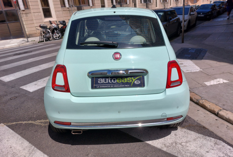 FIAT 500 1.2 MPI 69 CH LOUNGE toit pano 30500 kms
