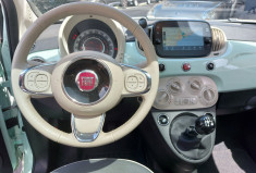 FIAT 500 1.2 MPI 69 CH LOUNGE toit pano 30500 kms