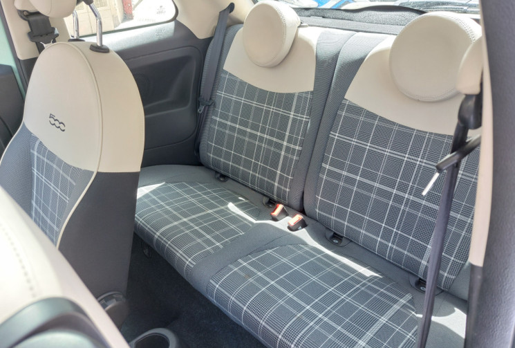 FIAT 500 1.2 MPI 69 CH LOUNGE toit pano 30500 kms