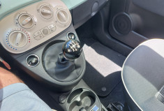 FIAT 500 1.2 MPI 69 CH LOUNGE toit pano 30500 kms