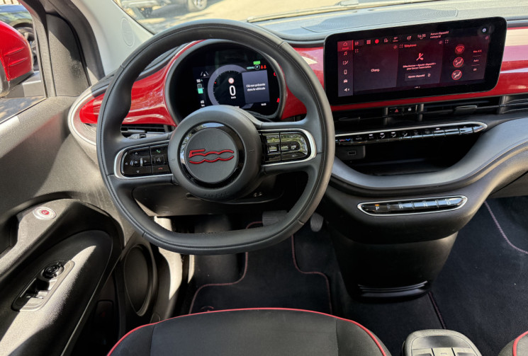 FIAT 500 500e Red electrique 95cv / 1°main