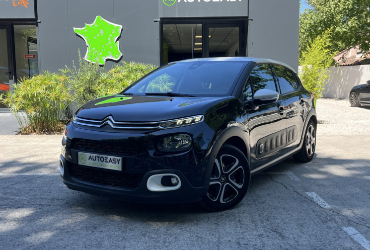 Citroën C3 1.2 Puretech 110 SHINE  EAT6 / Distribution OK / Carplay / Caméra + Radars