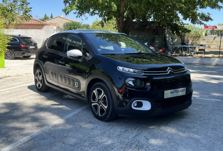 Citroën C3 1.2 Puretech 110 SHINE  EAT6 / Distribution OK / Carplay / Caméra + Radars