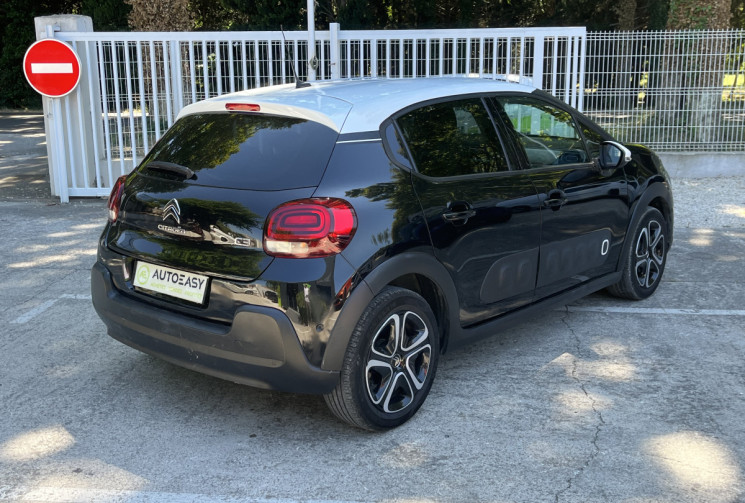 Citroën C3 1.2 Puretech 110 SHINE  EAT6 / Distribution OK / Carplay / Caméra + Radars