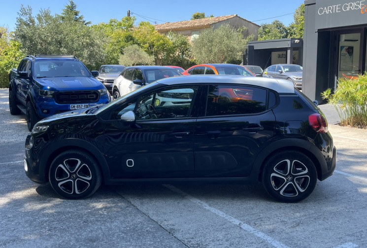 Citroën C3 1.2 Puretech 110 SHINE  EAT6 / Distribution OK / Carplay / Caméra + Radars