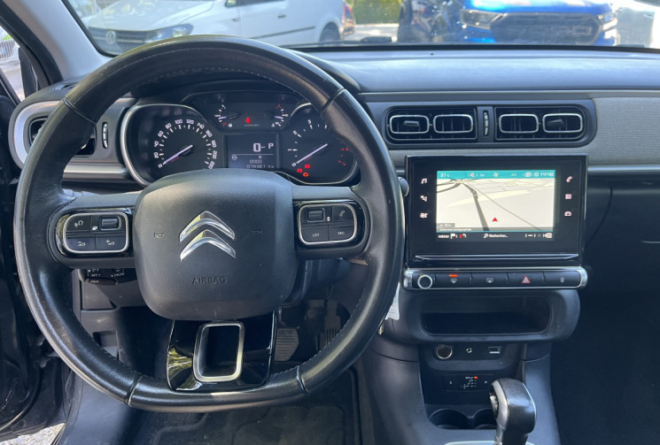 Citroën C3 1.2 Puretech 110 SHINE  EAT6 / Distribution OK / Carplay / Caméra + Radars