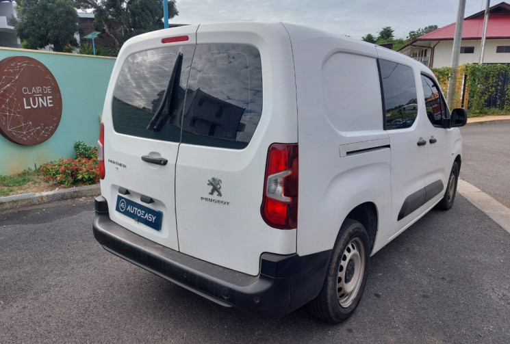 Peugeot Partner Long BlueHDi 100ch S&S Cabine Approfondie BVM // Bon état // Premiere main