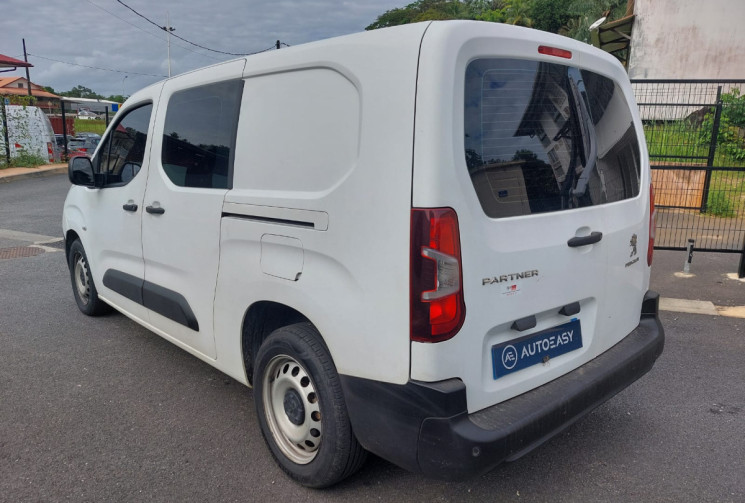 Peugeot Partner Long BlueHDi 100ch S&S Cabine Approfondie BVM // Bon état // Premiere main