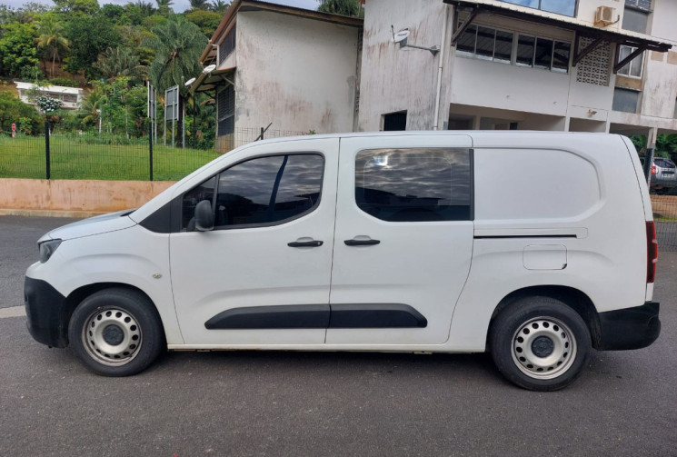 Peugeot Partner Long BlueHDi 100ch S&S Cabine Approfondie BVM // Bon état // Premiere main