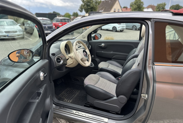 FIAT 500C 1.2 lounge boite automatique 