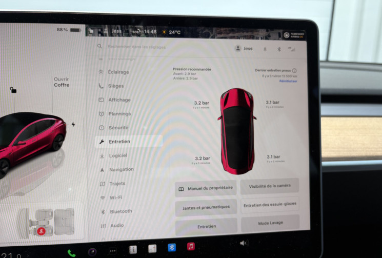 Tesla Model 3 Grande Autonomie RWD MY23 Propulsion Long Range