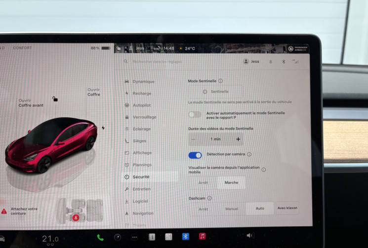 Tesla Model 3 Grande Autonomie RWD MY23 Propulsion Long Range