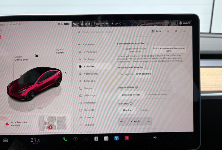 Tesla Model 3 Grande Autonomie RWD MY23 Propulsion Long Range