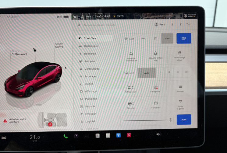 Tesla Model 3 Grande Autonomie RWD MY23 Propulsion Long Range