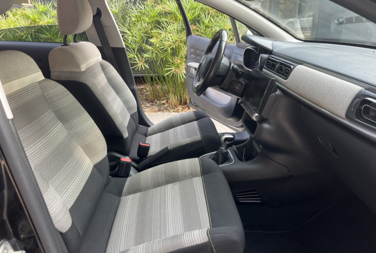 Citroën C3 1.2 Puretech 110 SHINE  EAT6 / Distribution OK / Carplay / Caméra + Radars