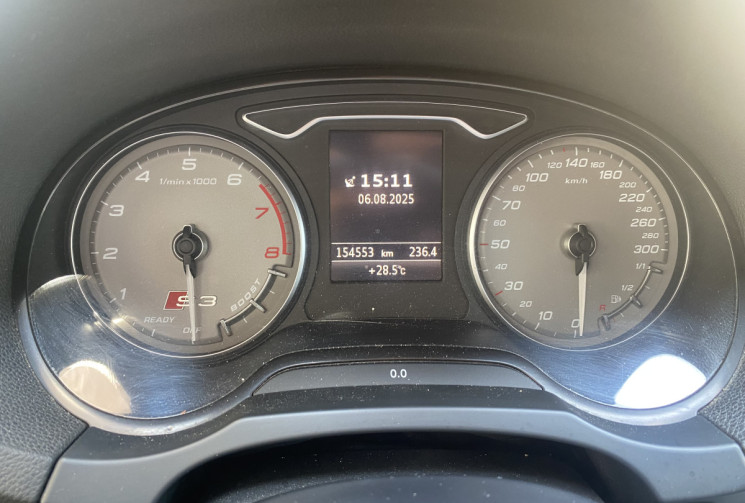 Audi S3 Quattro Sportback 2.0 TFSi 16V S-Tronic6 300CH