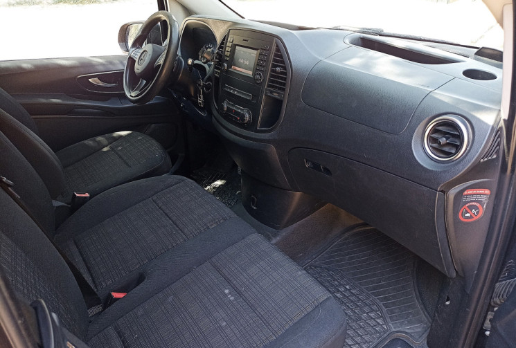 Mercedes Vito 114 CDI 136 CH BVA LONG - Radars AV / AR - Suivi Mercedes