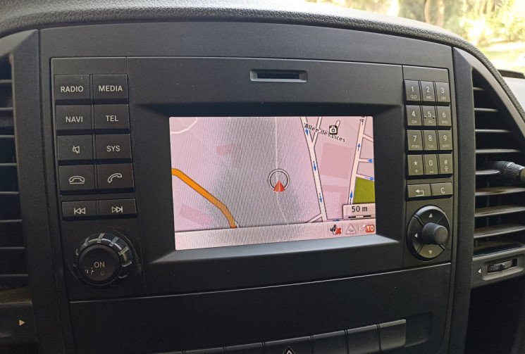 Mercedes Vito 114 CDI 136 CH BVA LONG - Radars AV / AR - Suivi Mercedes