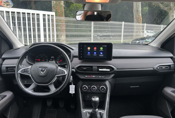 Dacia Sandero 1.0 TCe 90ch Expression 1°main / Android Auto / Radar de recul / entretien Renault
