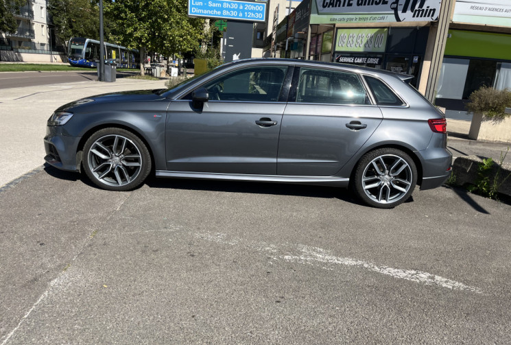 Audi A3 SPORTBACK Phase 2 1.5 TFSI 16V GPF S-Tronic7 S&S 150 cv Boîte auto