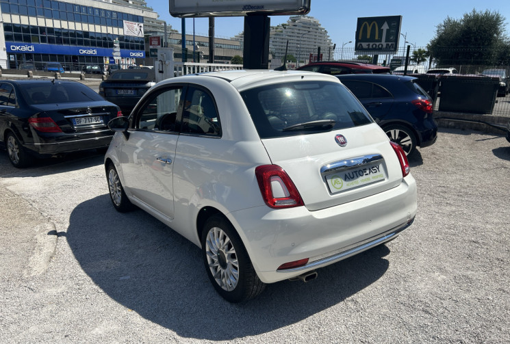 FIAT 500 II (2) 1.2 8V 69 Ch LOUNGE * TOIT PANORAMIQUE * RADAR ARR