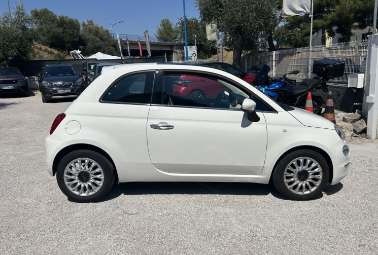 FIAT 500 II (2) 1.2 8V 69 Ch LOUNGE * TOIT PANORAMIQUE * RADAR ARR