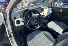 FIAT 500 II (2) 1.2 8V 69 Ch LOUNGE * TOIT PANORAMIQUE * RADAR ARR