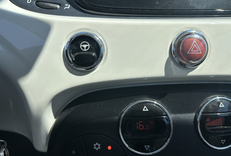 FIAT 500 II (2) 1.2 8V 69 Ch LOUNGE * TOIT PANORAMIQUE * RADAR ARR