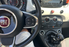 FIAT 500 II (2) 1.2 8V 69 Ch LOUNGE * TOIT PANORAMIQUE * RADAR ARR