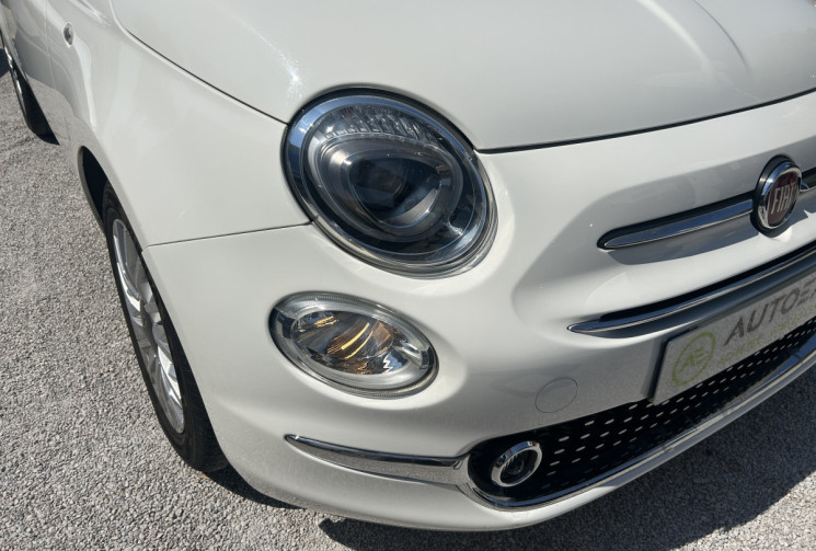 FIAT 500 II (2) 1.2 8V 69 Ch LOUNGE * TOIT PANORAMIQUE * RADAR ARR