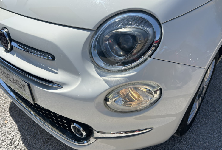 FIAT 500 II (2) 1.2 8V 69 Ch LOUNGE * TOIT PANORAMIQUE * RADAR ARR