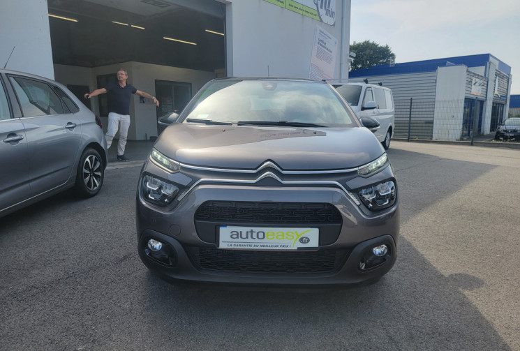 Citroën C3 III (B618) Phase 2 1.2 THP PureTech 12V EAT6 S&S 110 cv Boîte auto SHINE