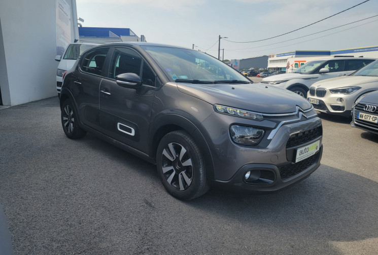 Citroën C3 III (B618) Phase 2 1.2 THP PureTech 12V EAT6 S&S 110 cv Boîte auto SHINE