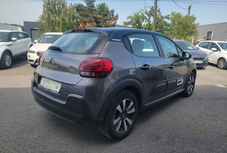 Citroën C3 III (B618) Phase 2 1.2 THP PureTech 12V EAT6 S&S 110 cv Boîte auto SHINE