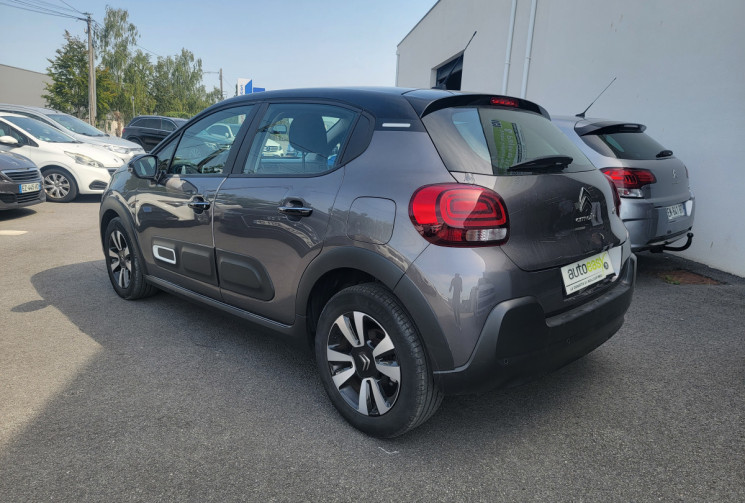 Citroën C3 III (B618) Phase 2 1.2 THP PureTech 12V EAT6 S&S 110 cv Boîte auto SHINE