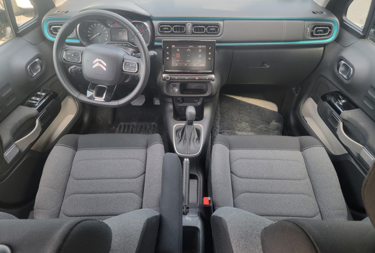 Citroën C3 III (B618) Phase 2 1.2 THP PureTech 12V EAT6 S&S 110 cv Boîte auto SHINE