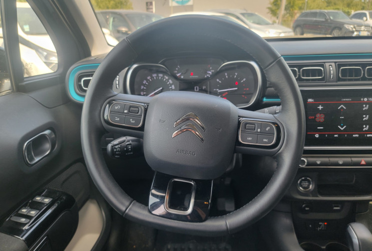 Citroën C3 III (B618) Phase 2 1.2 THP PureTech 12V EAT6 S&S 110 cv Boîte auto SHINE